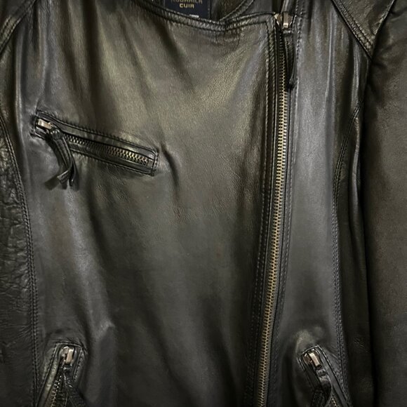 Leather jacket nouhaila cuir lambkin - Picture 2 of 6